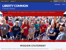 Tablet Screenshot of libertycommon.org